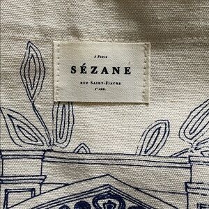 Sezane Animal Paraiso Tote Bag